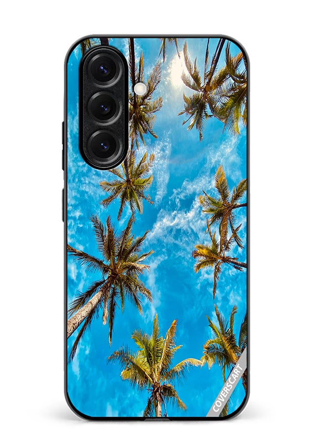 VR CREATIVE Protective Case Cover For Samsung Galaxy S25 Plus Moody Sky Design Multicolour