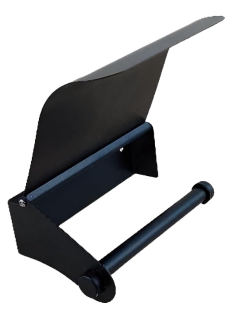 Generic Toilet Tissue Roll Holder - Stainless Black  - Image 2