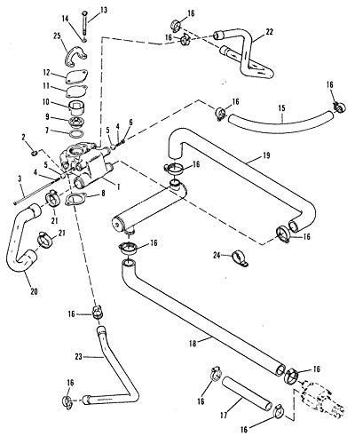 AA A.A Thermostat Housing Sleeve Replacement For Mercury MerCruiser 23-806922 - Image 2