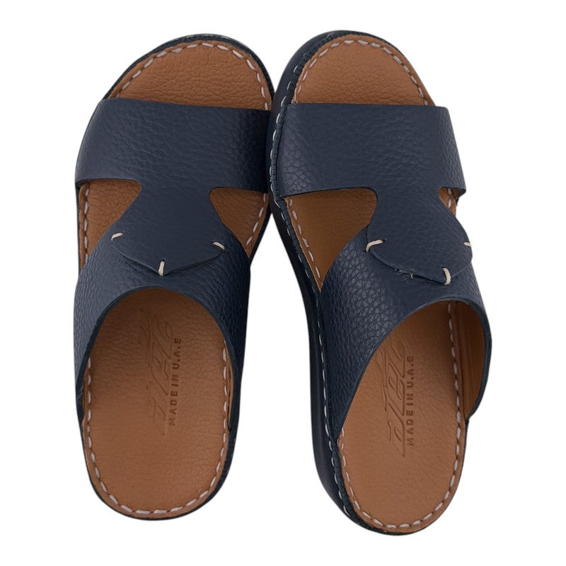AET A E T Handmade Arabic Sandals For Men | Outdoor Mens Slippers | Genuine PU Leather With Buckle - Image 2