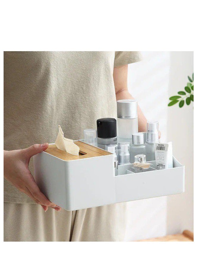 Generic Tissue box divided into 6 compartments  - Image 1