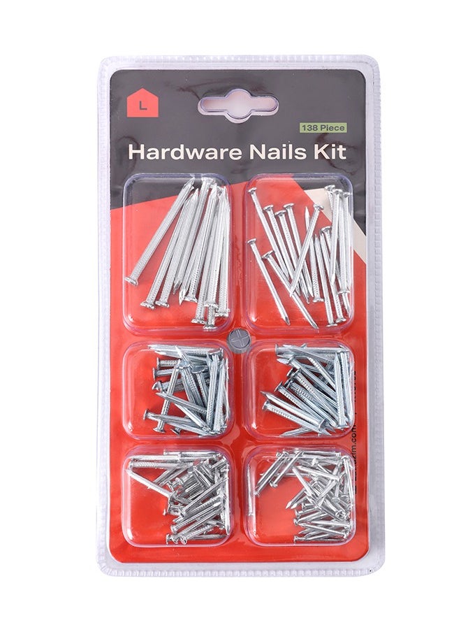 138-Piece Hardware Nails Kit