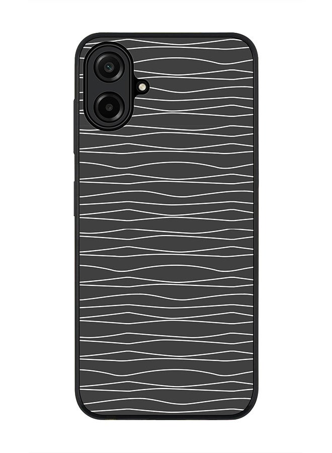 Stylizedd For Samsung Galaxy A07 4G Case,Slim fit Camera Protection, Shockproof Thin Phone cover  - Squiggly Lines