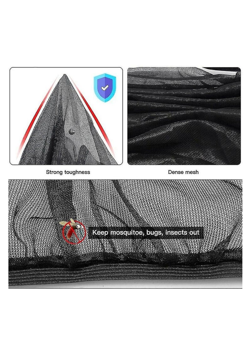 Sedan SUV Car UV Protection Curtain Side Window Sunshades Mesh Sun Visor Protective Film, Car Shades Styling Accessories, 2 Pieces