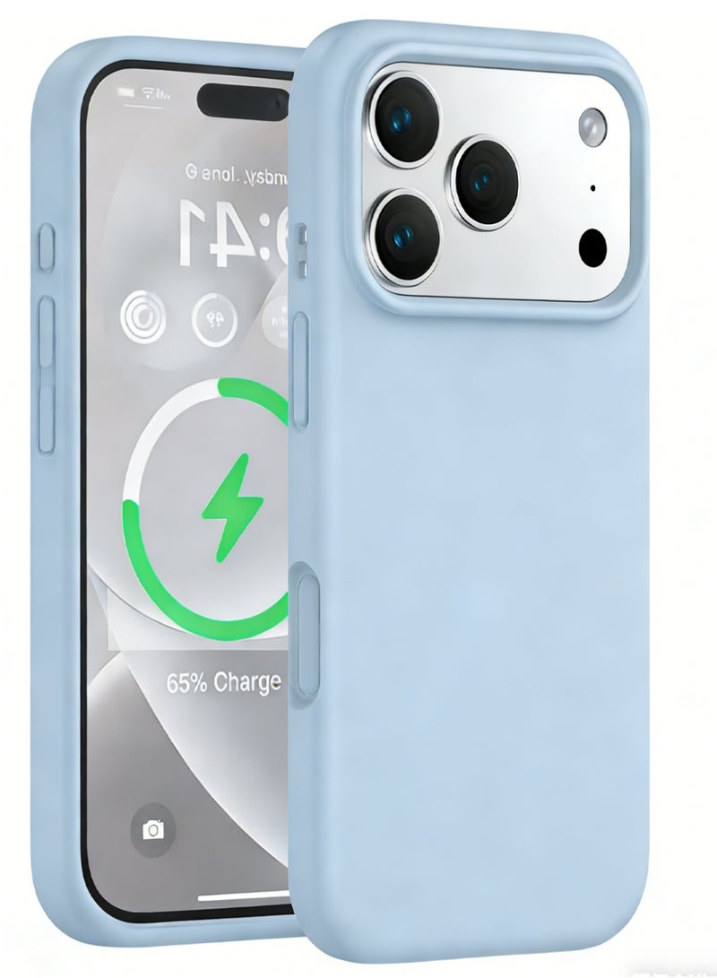 X-level for iPhone 17 Pro Max Case, Compatible with MagSafe, Magnetic Back Shockproof Cover with Strong Magnet, Slim Thin Protection Phone Case for iPhone 17 Pro Max 5G (Blue) - Image 1
