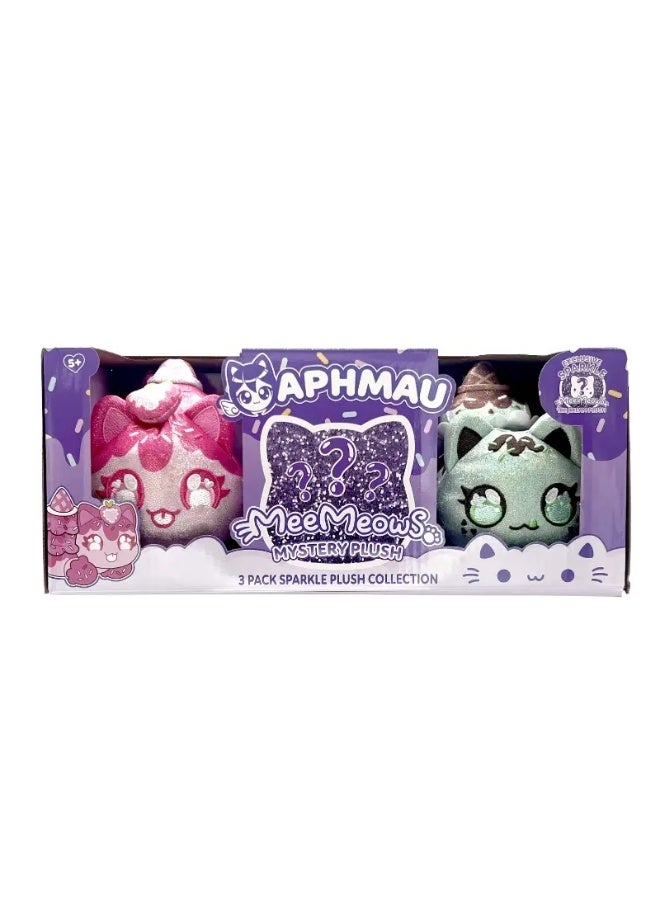 Aphmau مجموعة أفماو مي مياو من دمى محشوة 3 قطع آيس كريم لامع 6 بوصات BON 60203IC - Image 2