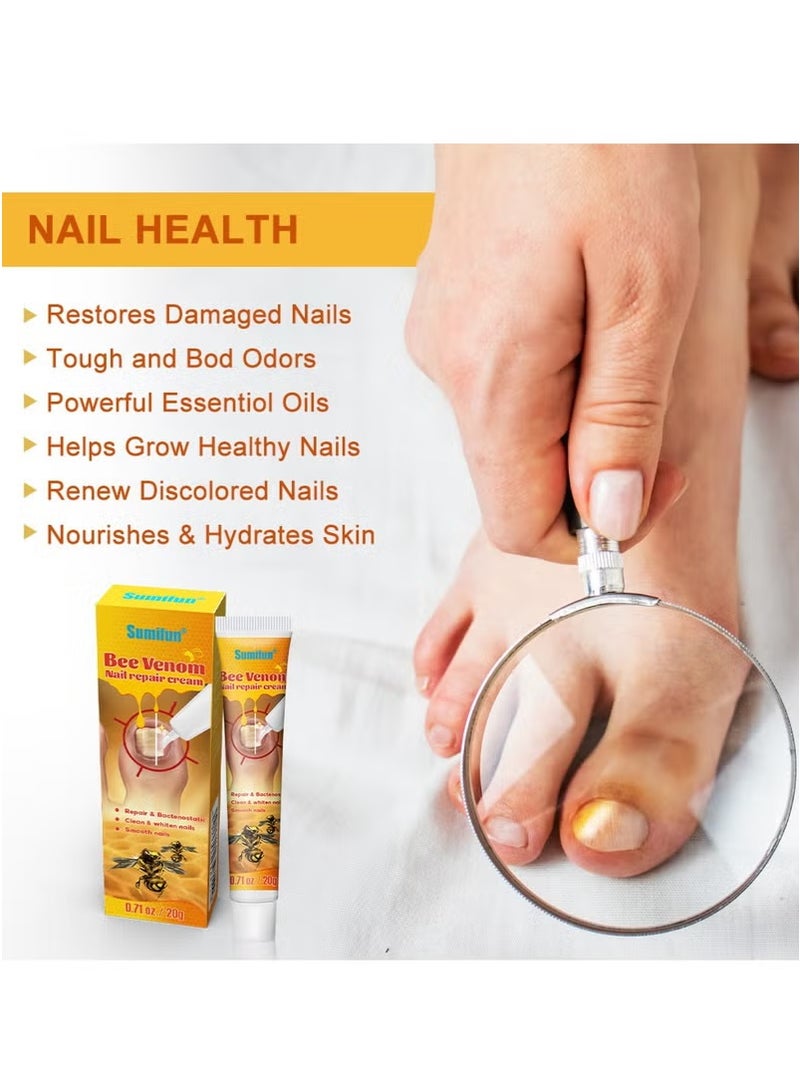 Sumifun Sumifun Bee Venom Nail Cream Nail Remover Nail Remover New Brightening Plaster  - Image 5