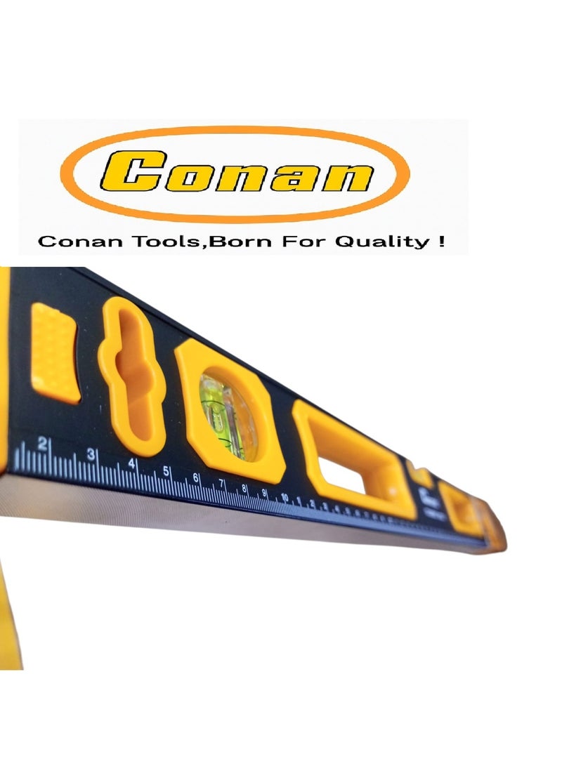 CONAN Professional Spirit Level 60cm (24 Inch) – Heavy-Duty Aluminum Body – Strong Magnetic Base – Dual Grip Handles – High Precision – Model COL08060 - Image 5