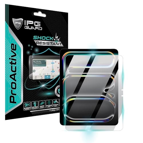 IPG ProActive for iPad Pro (M4) 13" 9H Hardness Screen Protector Ceramic Film Ultra Responsive High Clarity Anti Scratch Smudge & Shock Proof Nano Technology Guard for Pro13 SC - Image 3