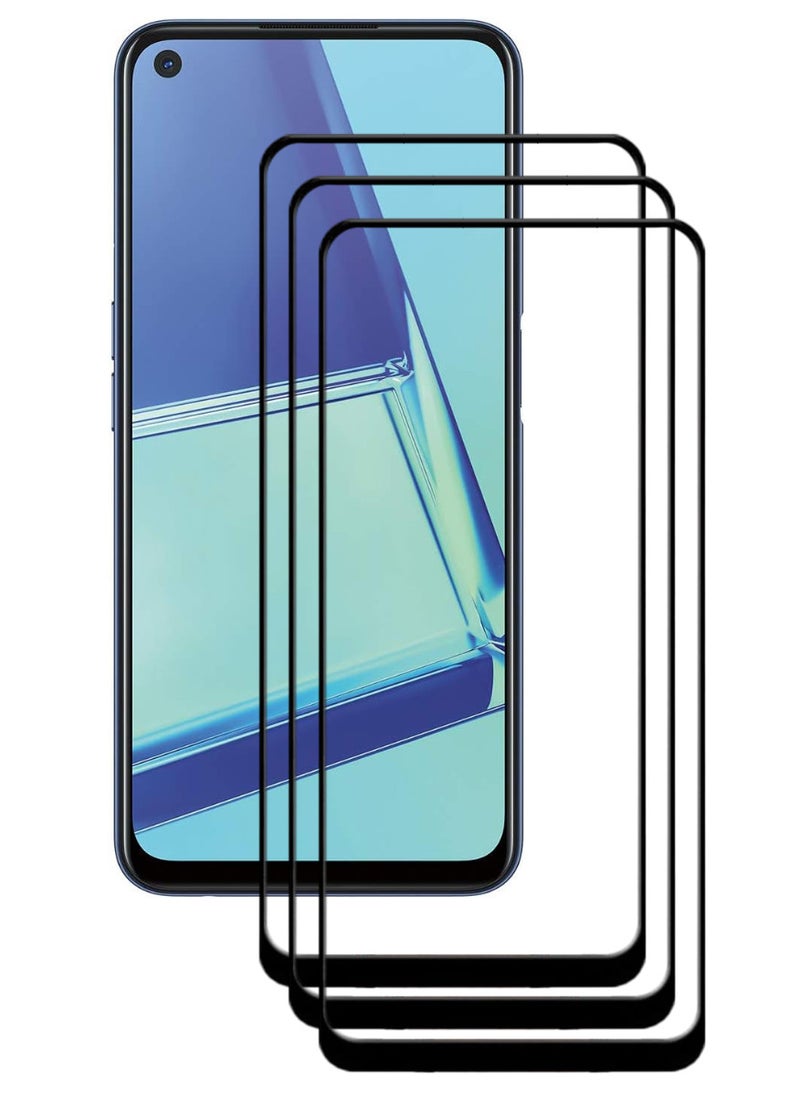 ACLIX 3 Pieces Antistatic ESD Dustproof Premium Quality High Definition Tempered Glass Screen Protector Designed For Oppo A52 - Image 1