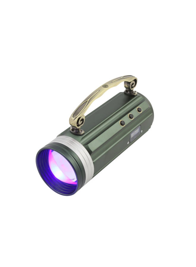 Fishing Lamp 25W Blue White Light Purple Night Fishing Lamp Fishing Lamp Zoom Touch Charging-Color:With Side Lights (fishing Box Bracket Bait Lights)  - Image 4
