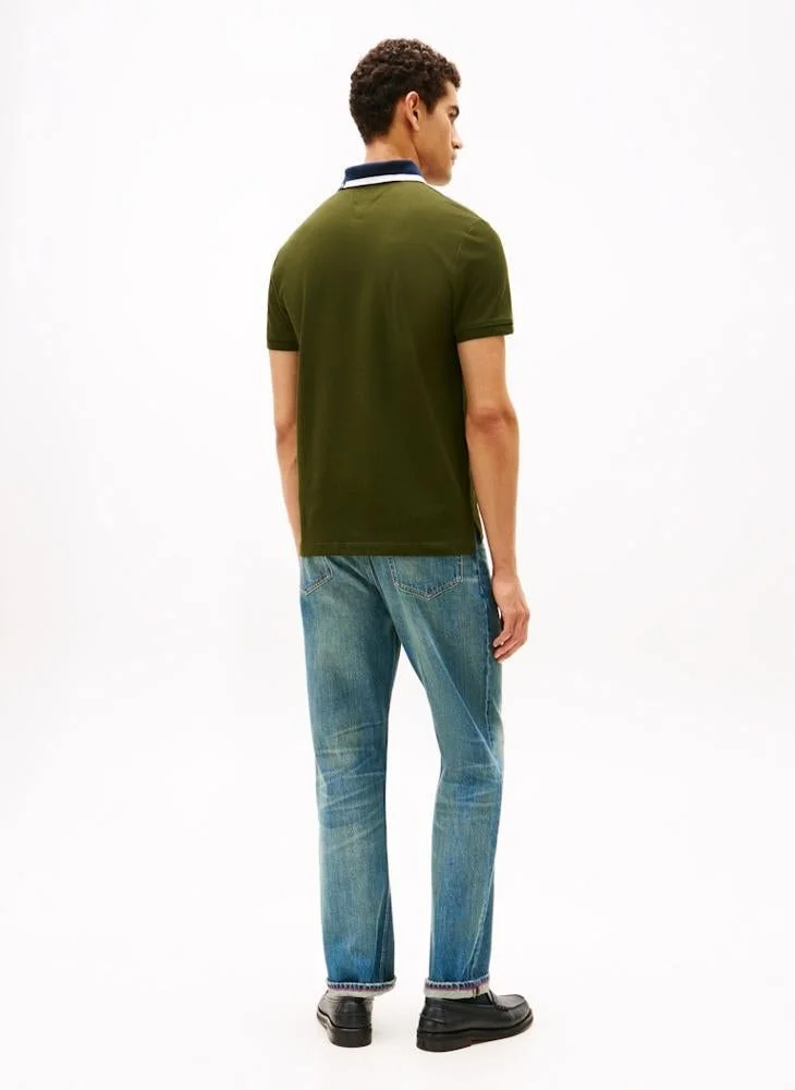 TOMMY HILFIGER Pique Grafic Collar Polo