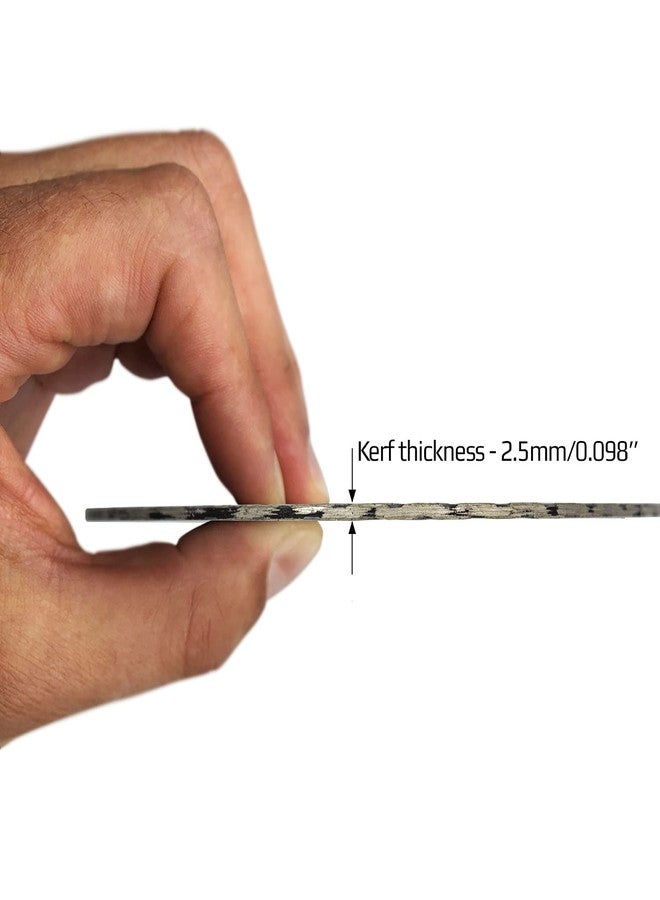 GRAFF 6 Inch Diamond Blade for Angle Grinder - Diamond Cutting Wheel for Cutting Stone, Marble, Granite, Brick, Masonry, Paving Flag, Concrete - Turbo Diamond Saw Blades - 150 mm - Image 3