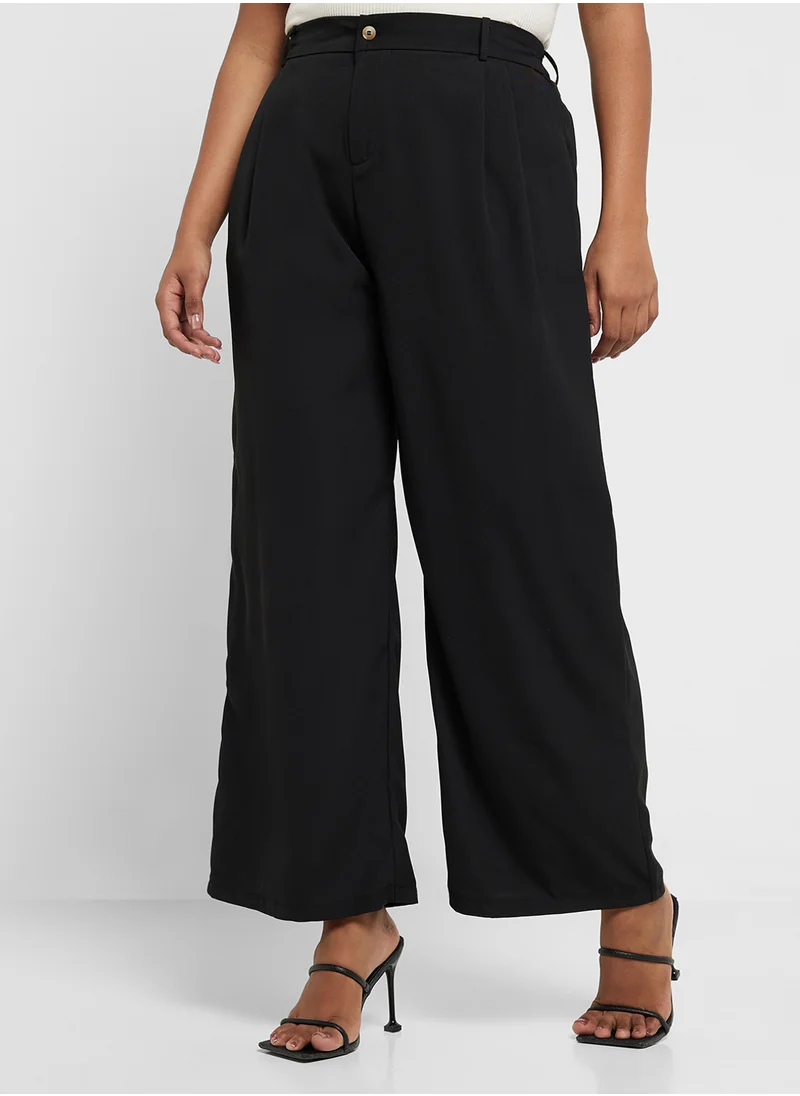 Ginger Plus Tailored Relaxed Fit Pants