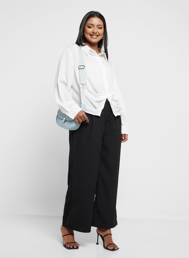 Ginger Plus Tailored Relaxed Fit Pants - Image 1