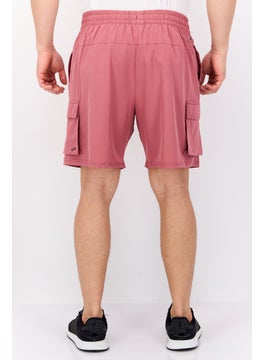 Unipro Men Sportswear Fit 7 Inches Inseam Training Short, Pink  - Image 3
