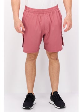 Unipro Men Sportswear Fit 7 Inches Inseam Training Short, Pink  - Image 1