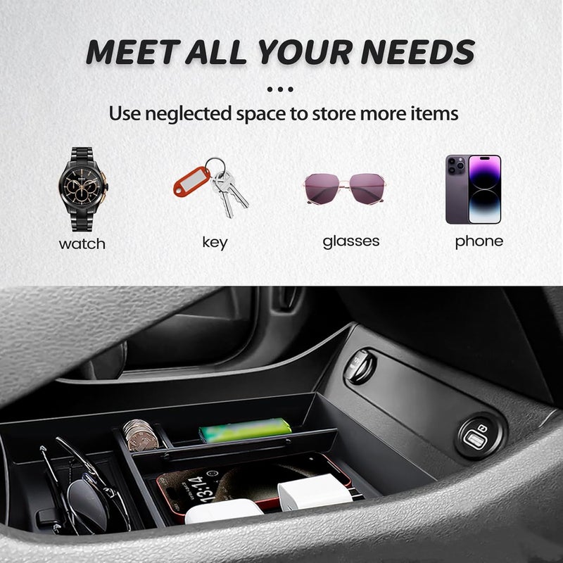 Neepiar Center Console Organizer for Hyundai Santa Fe - Image 4