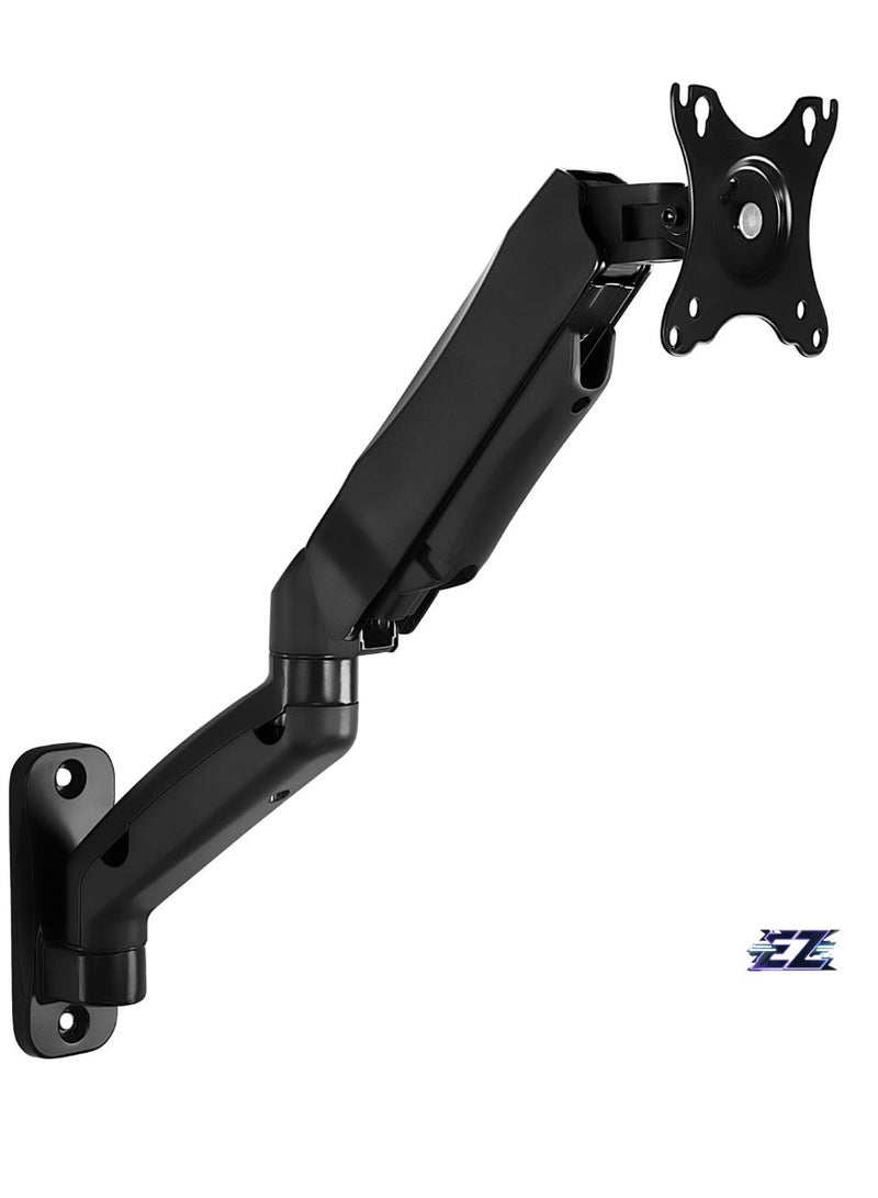 ELTRAZONE Computer Monitor Wall Mount Arm, Height Adjustable Articulating with Gas Spring Arm, for 17-32 inch LCD, LED Computer Monitors (13, 15, 17, 19, 20, 22, 23, 24, 26, 27, 30, 32), VESA 75, 100 - Image 2