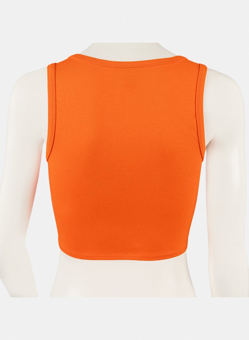 FOREVER 21 Sleeveless Button - Image 3