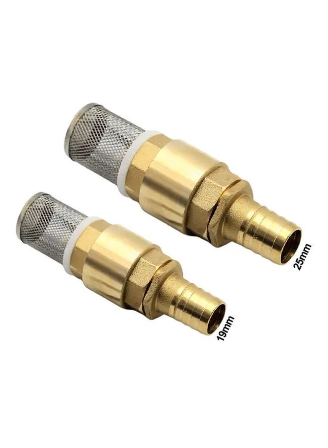 3 4 Inch Heavy Duty Copper Suction Strainer Check Valve 19mm Dia Industrial Plumbing - Image 3