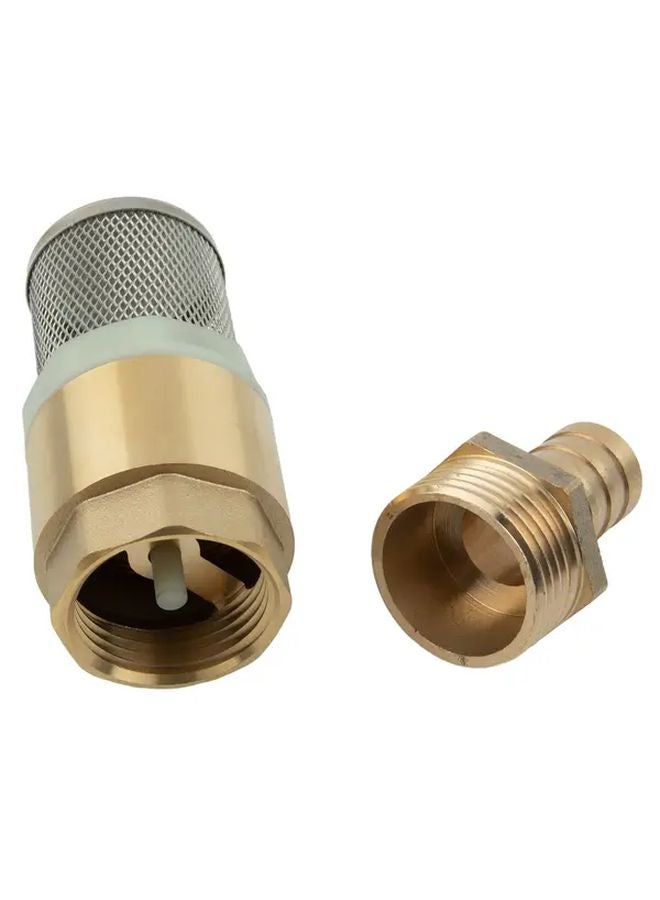 3 4 Inch Heavy Duty Copper Suction Strainer Check Valve 19mm Dia Industrial Plumbing - Image 4