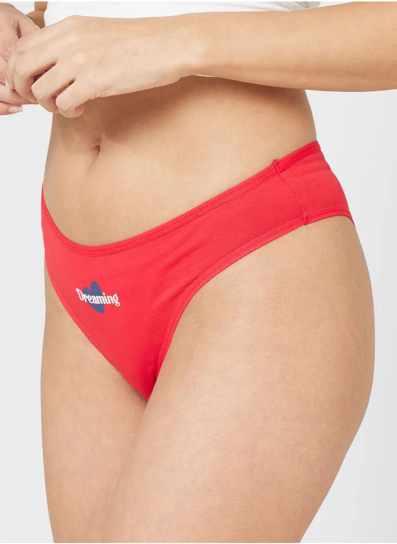 ديفاكتو Woman 3-Pack Brazillian Package Slip