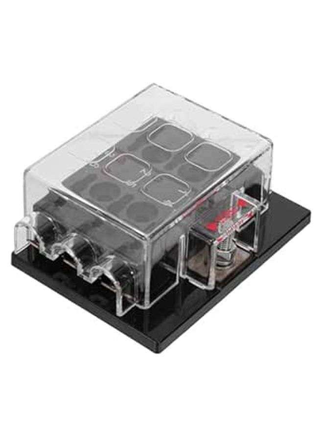 6 Way Marine Fuse Block with LED Indicator for Boat Yacht Automotive Panel Box - Image 1