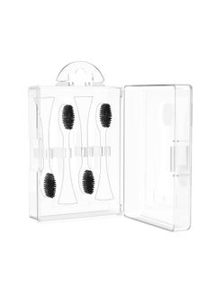 Electric Toothbrush Head Case, Transparent Electric Tooth Brush Head Holder, Toothbrush Head Travel Storage Case Compatible with Most Electric Toothbrush Head