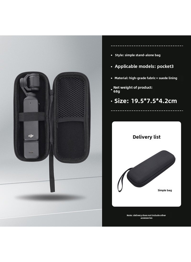 DJI OSMO Pocket 3 Protective Portable Case Pocket 3 Easy Storage Bag 