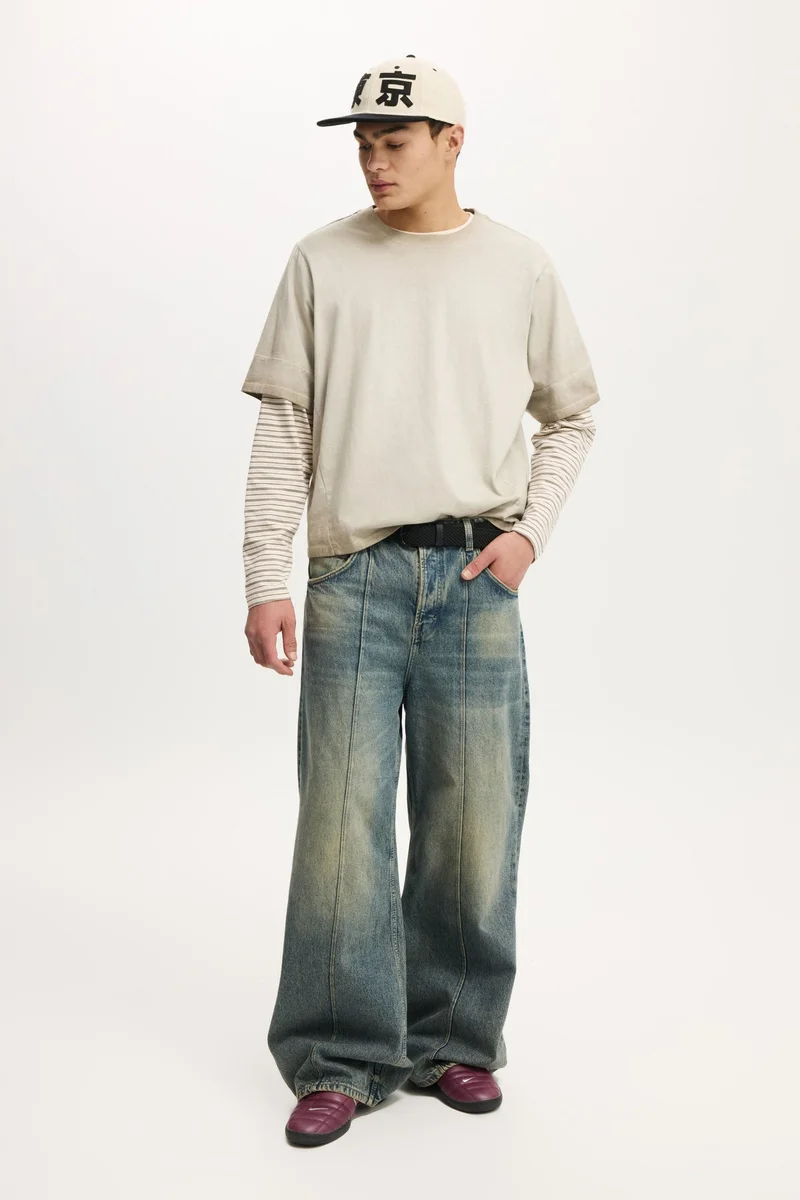 كوتون اون Cropped Fit Long Sleeve