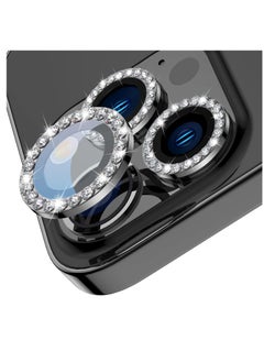 Generic for iPhone 13 Pro Max Camera Lens Protector / 13 Pro Camera Lens Protector, Diamonds Bling Camera Cover Tempered Glass for iPhone 13 Pro Max /13 Pro...  - Image 1
