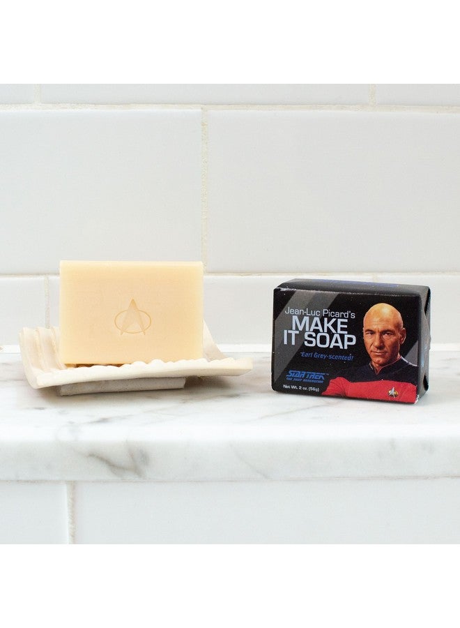 ذي أن إمبلويد فيلوسوفرز جيلد صابون "اصنعها بنفسك" من ستار تريك، جان لوك بيكارد، نقابة الفلاسفة العاطلين عن العمل - صُنع في الولايات المتحدة الأمريكية، ٥٦ غرامًا (٢ أونصة) بحجم مناسب للسفر - Image 3