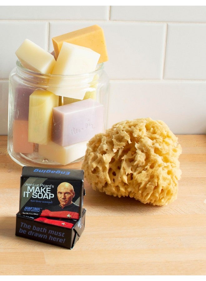 ذي أن إمبلويد فيلوسوفرز جيلد صابون "اصنعها بنفسك" من ستار تريك، جان لوك بيكارد، نقابة الفلاسفة العاطلين عن العمل - صُنع في الولايات المتحدة الأمريكية، ٥٦ غرامًا (٢ أونصة) بحجم مناسب للسفر - Image 5