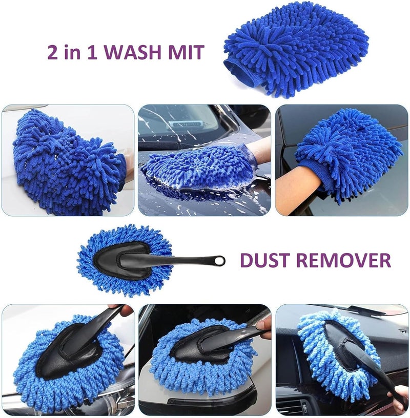 CANOPUS Professional Car Cleaning Kit - Interior and Exterior Detailing Set - Image 3
