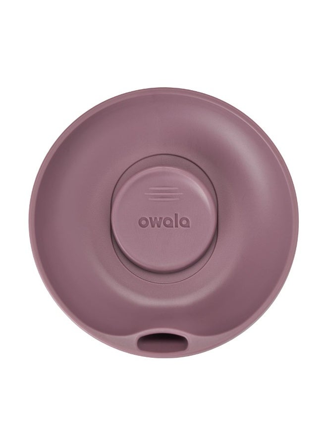 Owala SmoothSip Slider Insulated Stainless Steel Coffee Tumbler, Reusable Iced Coffee Cup, Hot Coffee Travel Mug, BPA Free 20 oz - Image 4