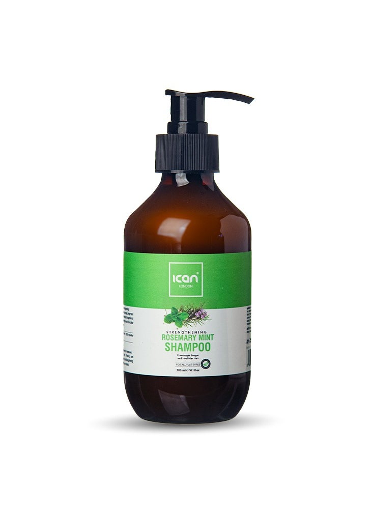 iCan London Rosemary Mint Oil Hair Growth Strengthening Shampoo 500 ML 