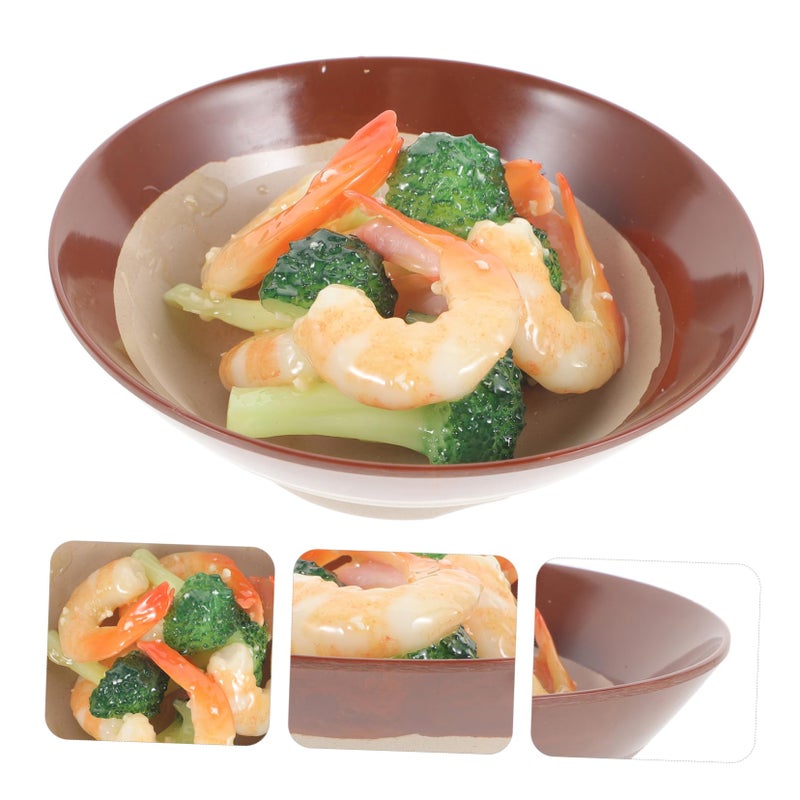 Lifelike Artificial Garlic Broccoli Shrimp Food Display Prop for Supermarket - Image 5
