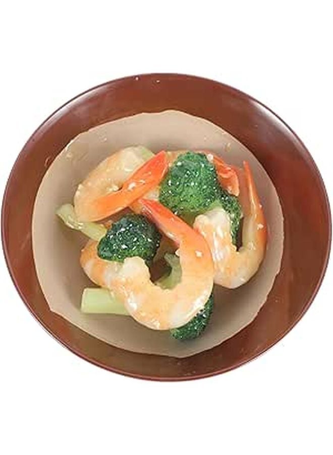 Lifelike Artificial Garlic Broccoli Shrimp Food Display Prop for Supermarket - Image 1