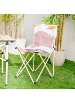 DANUBE HOME 1 + 2 Seater Foldable Camping Set Light Weight Patio Chair All Weather Durable Material Picnic Chair Portable Stool For Outdoor Garden Camping Picnic Multi Color  - Image 2
