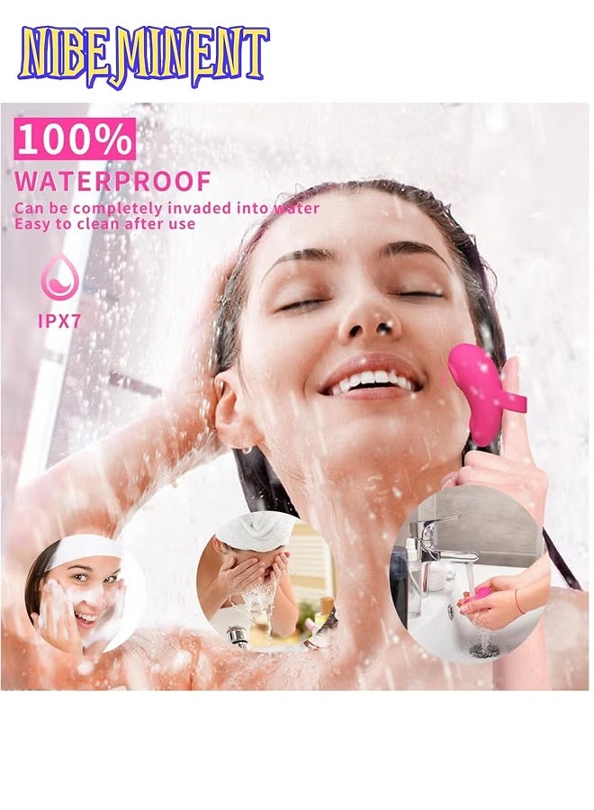 NIBEMINENT Mini Portable Handheld Facial Massager Waterproof Rechargeable Skin Care Massage Tool For Relieve Facial Muscle Tension - Image 2