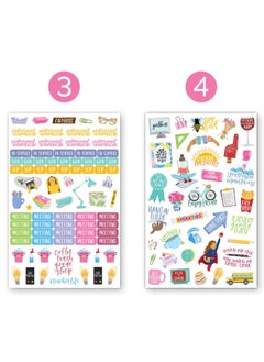 bloom daily planners Bloom Daily Planners New Teacher Planner Sticker Pack - School Themed Planning Sticker Sheets For Educators  Homeschoolers  Etc.- 8 Sheets 586 Stickers Per Pack  - Image 3