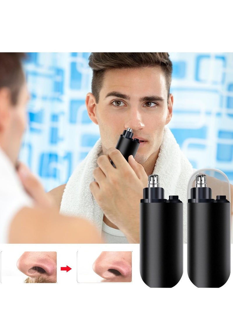 مقلم شعر الأنف الكهربائي للرجال، أداة تشذيب شعر الأنف والأذن للاستخدام المنزلي، مقلم دقيق للحلاقة السلسة والآمنة - Image 5