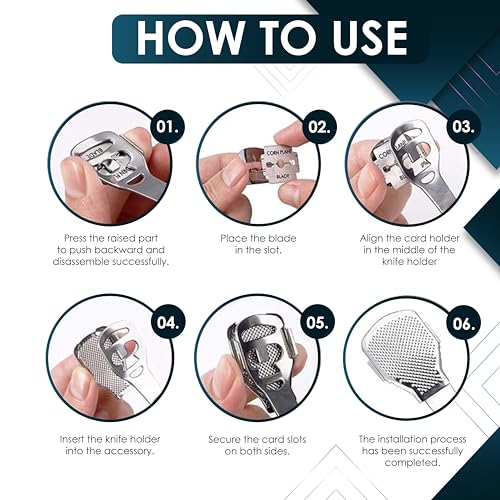 Beauté Secrets Callus remover for feet, Corn Shaver, Corn cutter for foot, Hard Skin Remover 10 Blades (Wood Handle) - Image 5