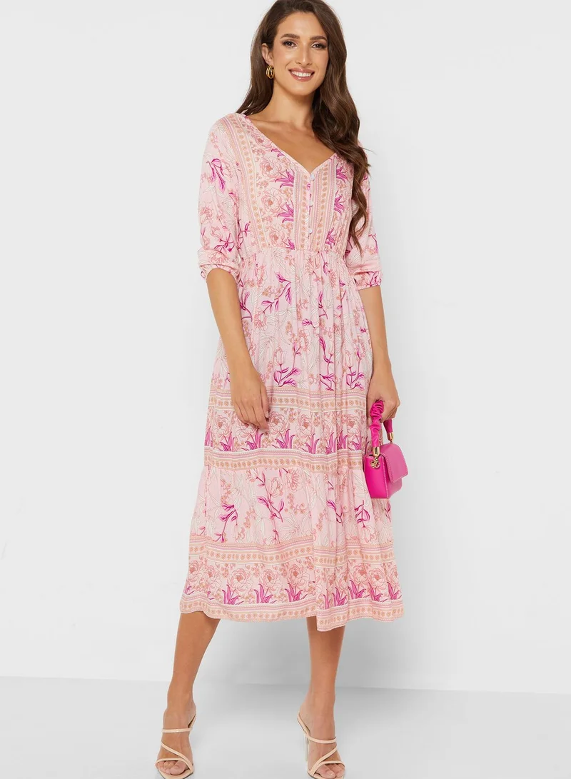 ELLA Printed Summer Dress