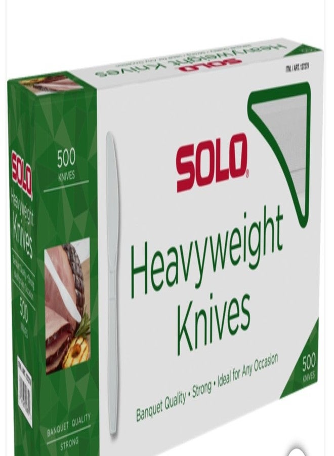 SOLO Cup Company Mediumweight Plastic Cutlery, Forks, White, 6.41 In, 1,500 Pieces - Image 4