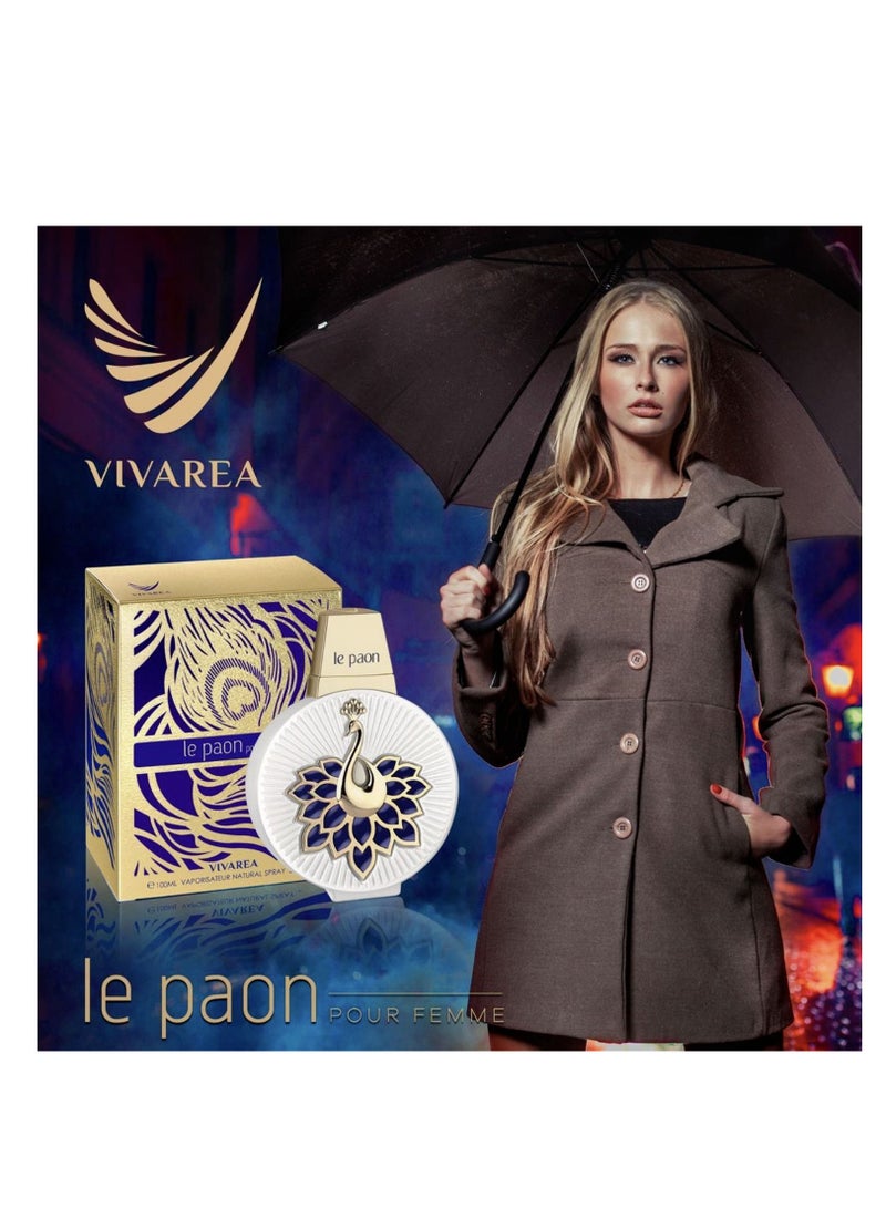 فيفاريا عطر نسائي او دي بارفيوم100مل - Image 2