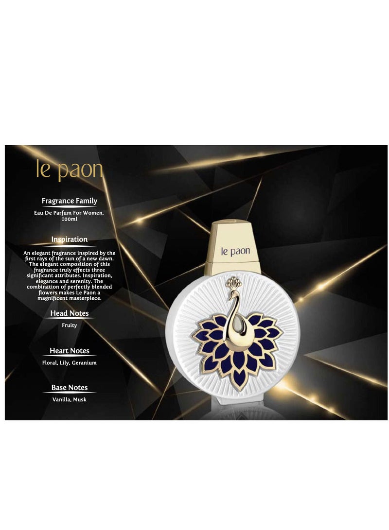 فيفاريا عطر نسائي او دي بارفيوم100مل - Image 3