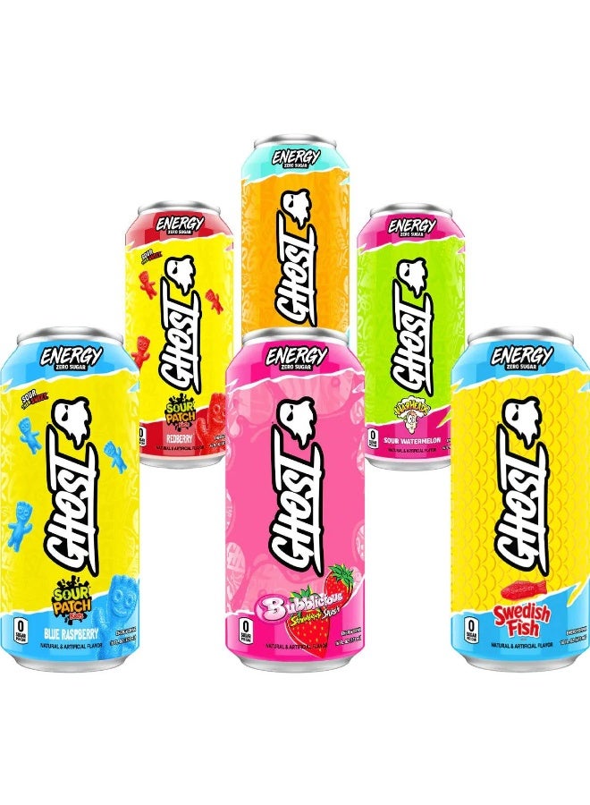 Ghost Energy Zero Sugar 473 ml Sour Watermelon - Image 4