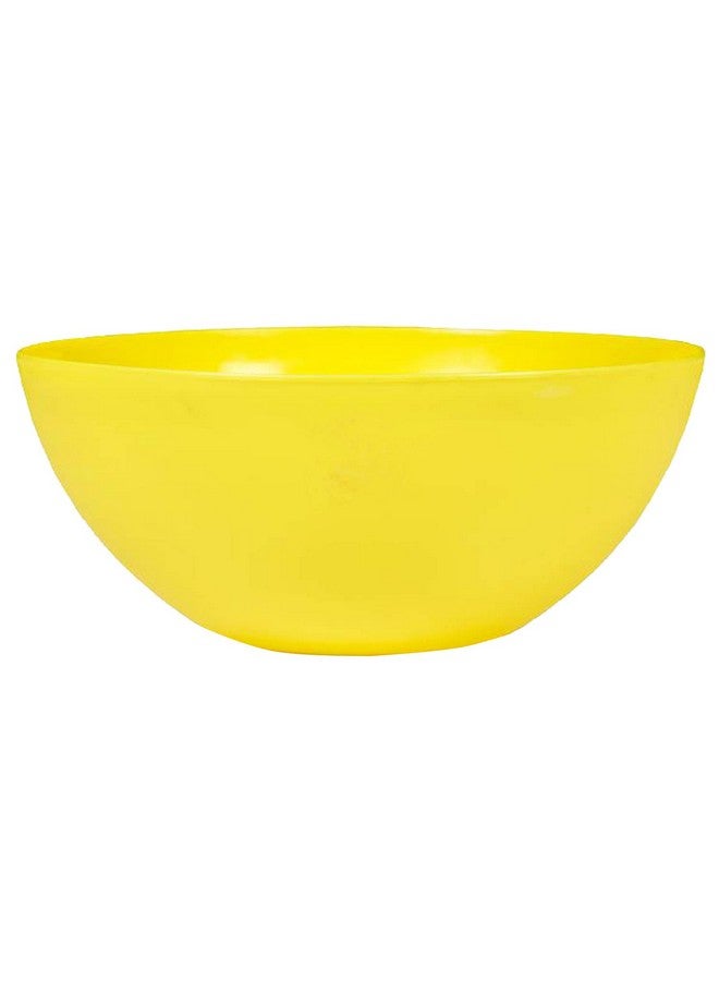 Kuber Industries Modular Plastic Solid Mixing Bowl|Unbreakable Mixing Bowls|Microwave & Dishwasher Safe|Size 19 x 19 x 9 CM|Pack of 3, Capicity 1500 Ml (Multicolour) - Image 2